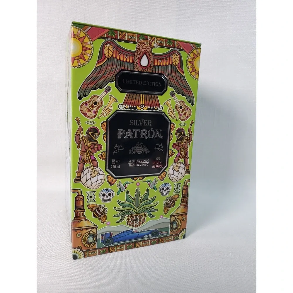 Patron Tequila Silver Limited Edition Tin *EMPTY* Sergio 